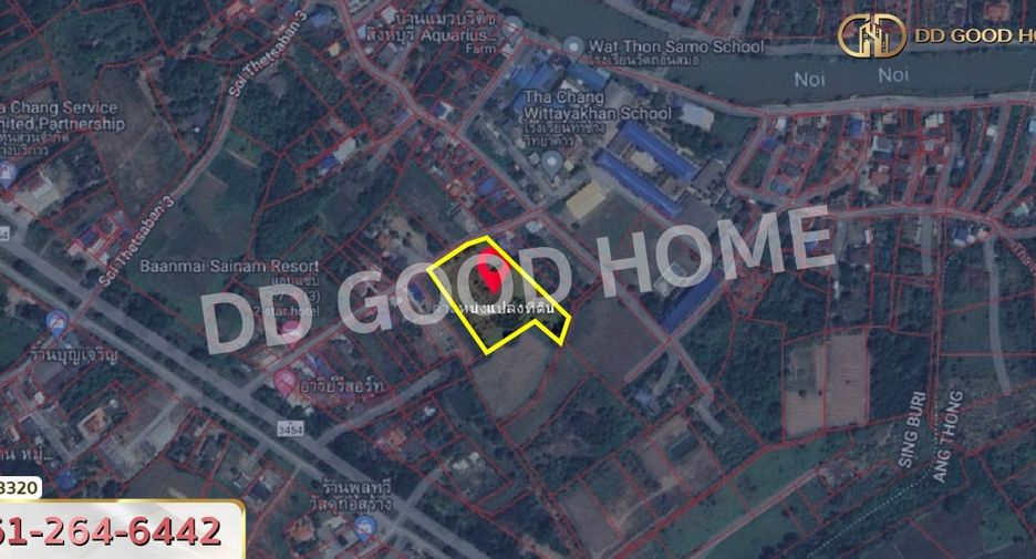 Terreno en venta en Tha Chang, Sing Buri