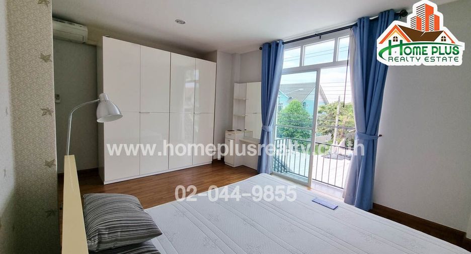 For rent and for sale 3 bedrooms condo in Thanyaburi, Pathum Thani
