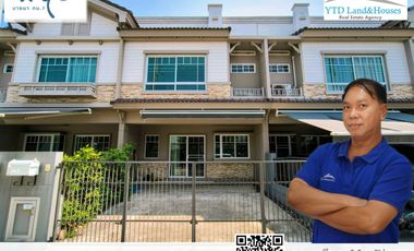 For rent 3 bed townhouse in Bang Phli, Samut Prakan