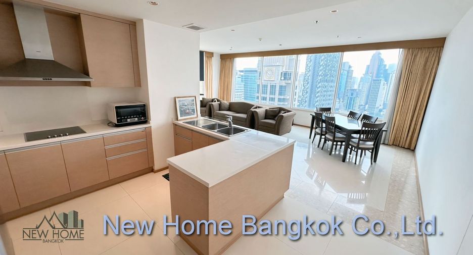 Wohnung zur Miete mit 3 Zimmer in Sathon, Bangkok