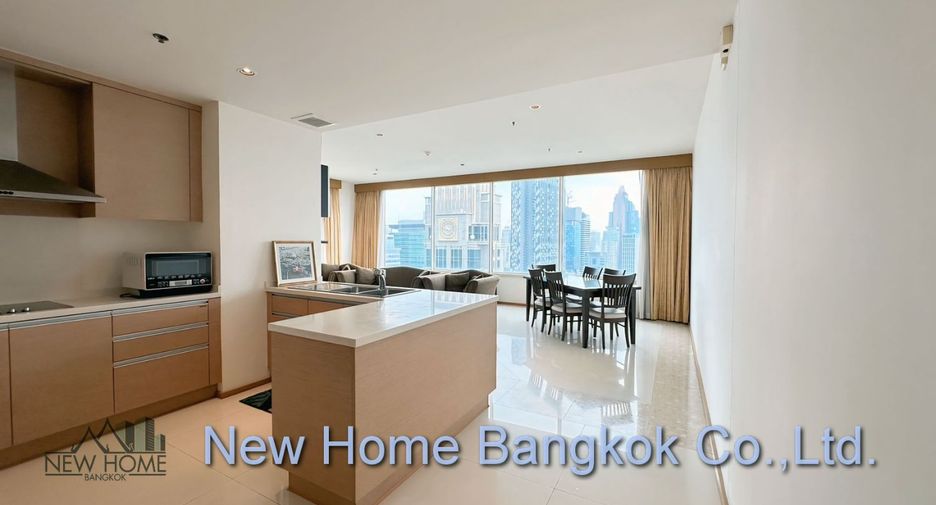 Wohnung zur Miete mit 3 Zimmer in Sathon, Bangkok