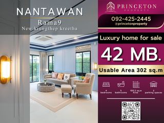 For rent and for sale 4 bed house in Saphan Sung, Bangkok