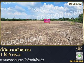 For sale land in Lat Bua Luang, Phra Nakhon Si Ayutthaya