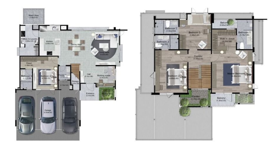 For rent 4 bedrooms house in Bang Phli, Samut Prakan