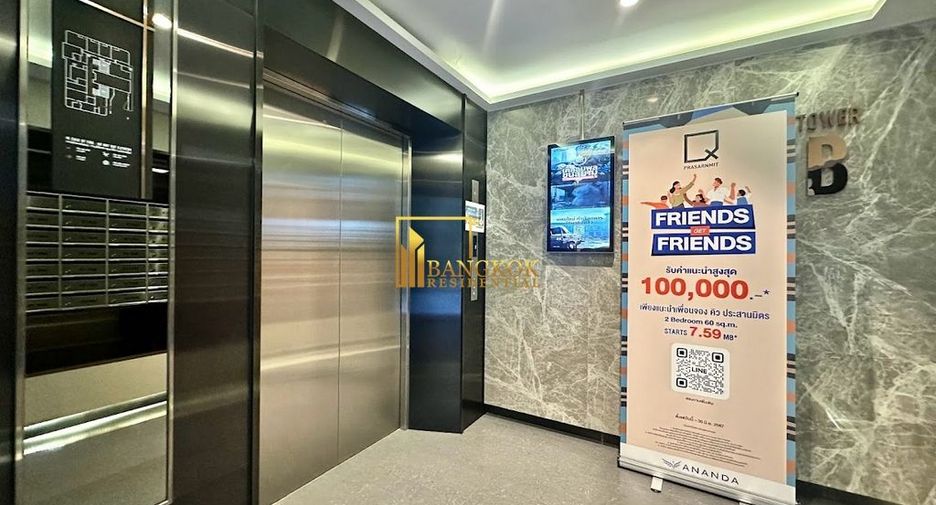 For rent 2 bedrooms condo in Watthana, Bangkok