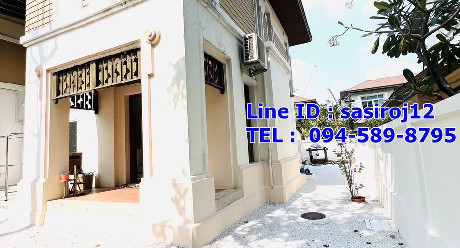 For rent 3 bedrooms house in Bang Kapi, Bangkok