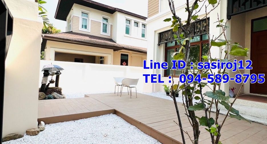 For rent 3 bedrooms house in Bang Kapi, Bangkok