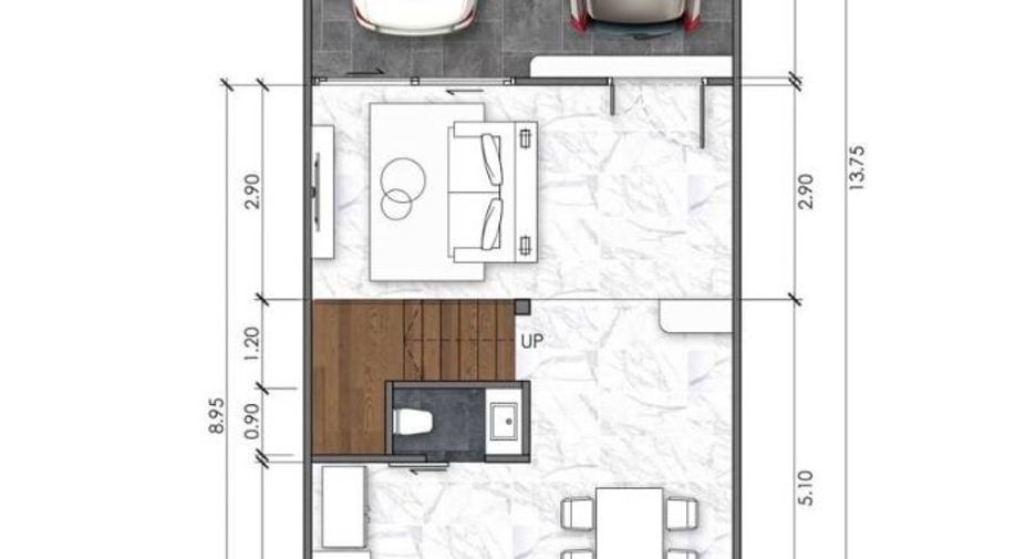 For sale 4 bedrooms townhouse in Watthana, Bangkok