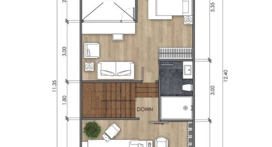 For sale 4 bedrooms townhouse in Watthana, Bangkok