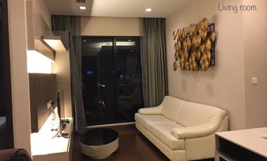For rent 2 bed condo in Huai Khwang, Bangkok