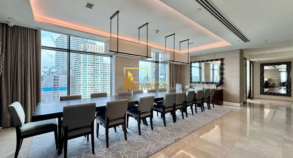 Condo en alquiler de 4 habitaciones en Pathum Wan, Bangkok