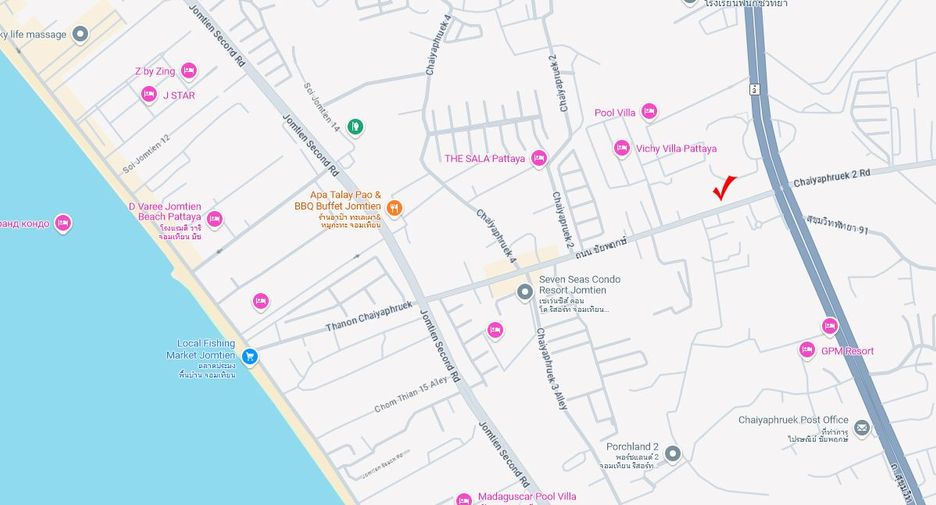 For sale land in Bang Lamung, Chonburi