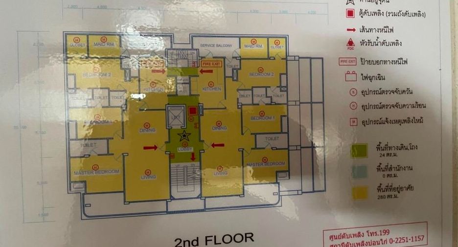 For rent 3 bedrooms apartment in Pathum Wan, Bangkok