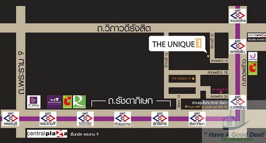 For sale 1 bed condo in Chatuchak, Bangkok