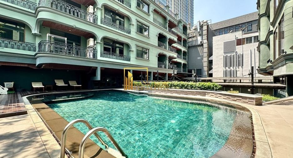 Apartment zur Miete mit 3 Zimmer in Pathum Wan, Bangkok