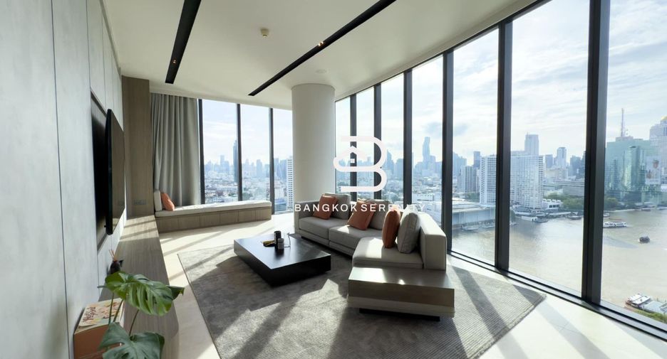 For rent 2 bed condo in Khlong San, Bangkok
