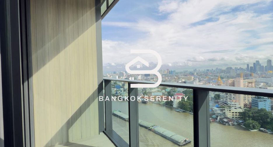 For rent 2 bed condo in Khlong San, Bangkok