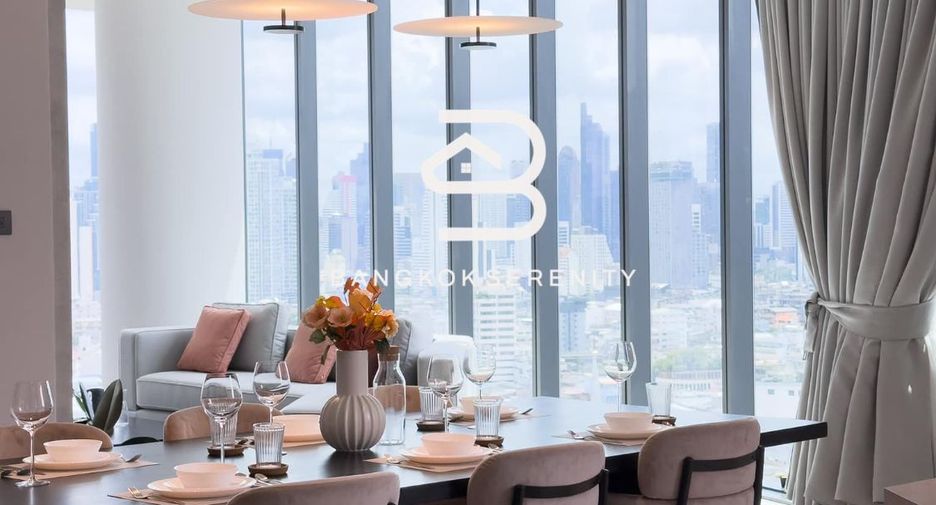 For rent 2 bed condo in Khlong San, Bangkok