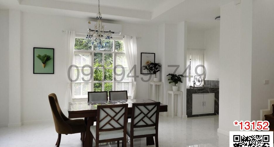 For rent 3 bedrooms house in Mueang Nonthaburi, Nonthaburi