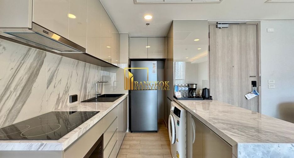 Apartamento con servicios en alquiler de 2 habitaciones en Khlong Toei, Bangkok