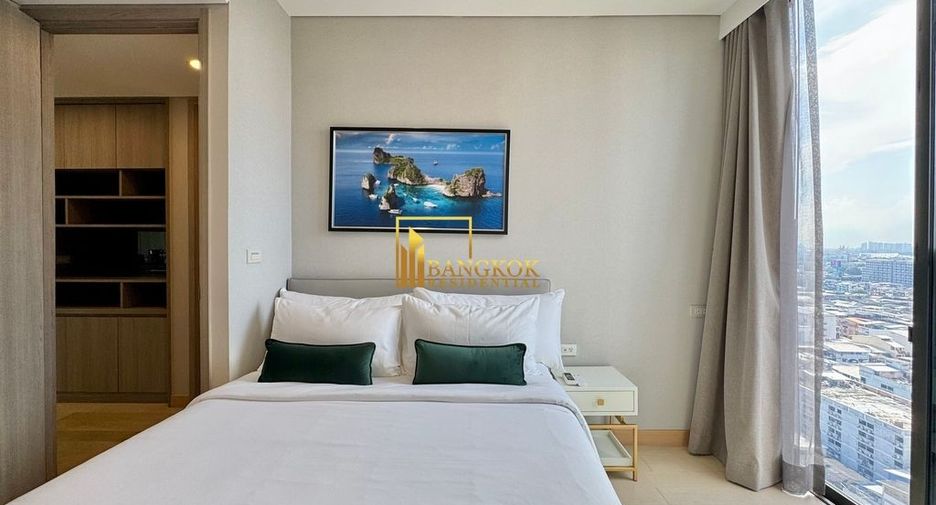 Apartamento con servicios en alquiler de 2 habitaciones en Khlong Toei, Bangkok