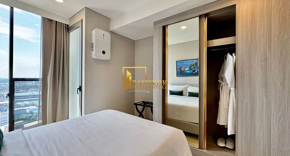 Apartamento con servicios en alquiler de 2 habitaciones en Khlong Toei, Bangkok
