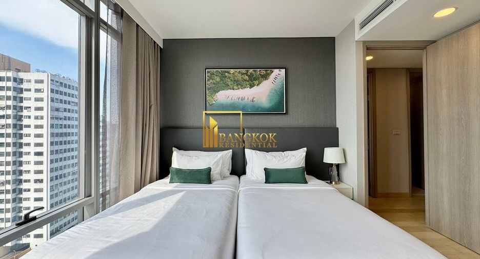 Apartamento con servicios en alquiler de 2 habitaciones en Khlong Toei, Bangkok