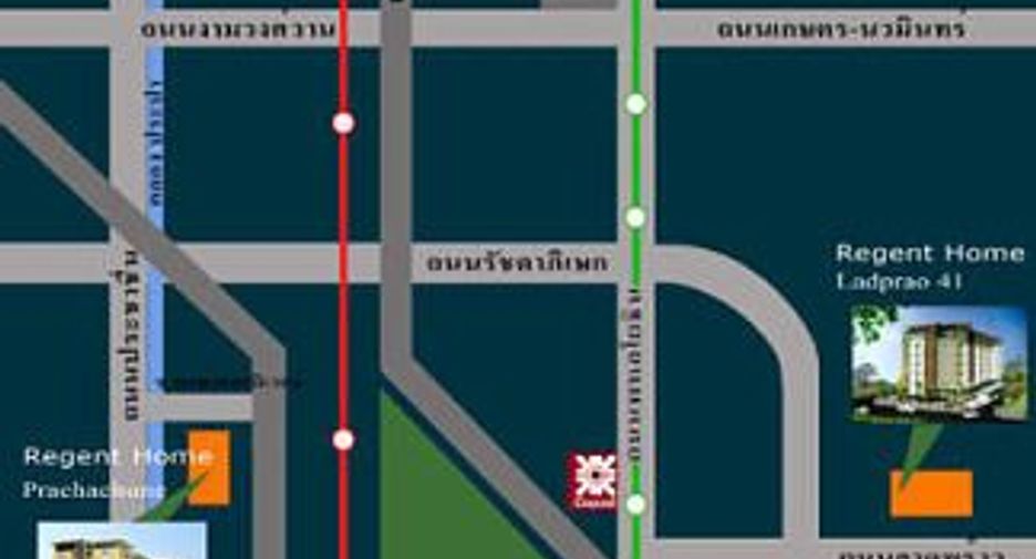 ให้เช่า 1 เตียง คอนโด ใน บางเขน, กรุงเทพฯ