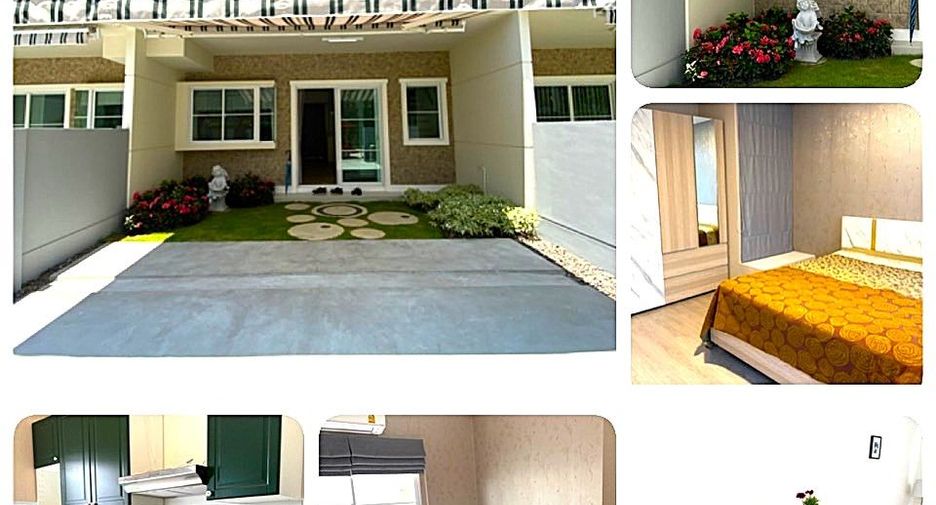For rent 3 bedrooms townhouse in Bang Phli, Samut Prakan
