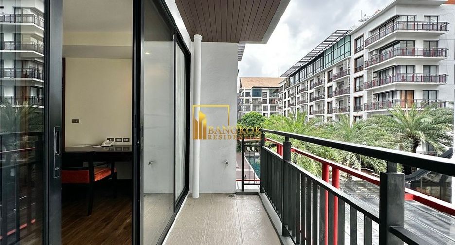 Apartamento con servicios en alquiler de 2 habitaciones en Huai Khwang, Bangkok