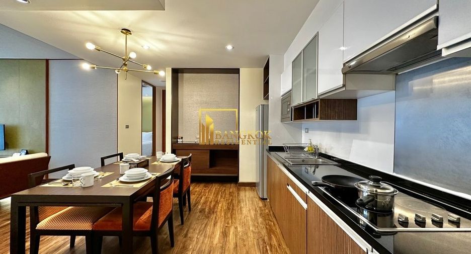 Apartamento con servicios en alquiler de 2 habitaciones en Huai Khwang, Bangkok