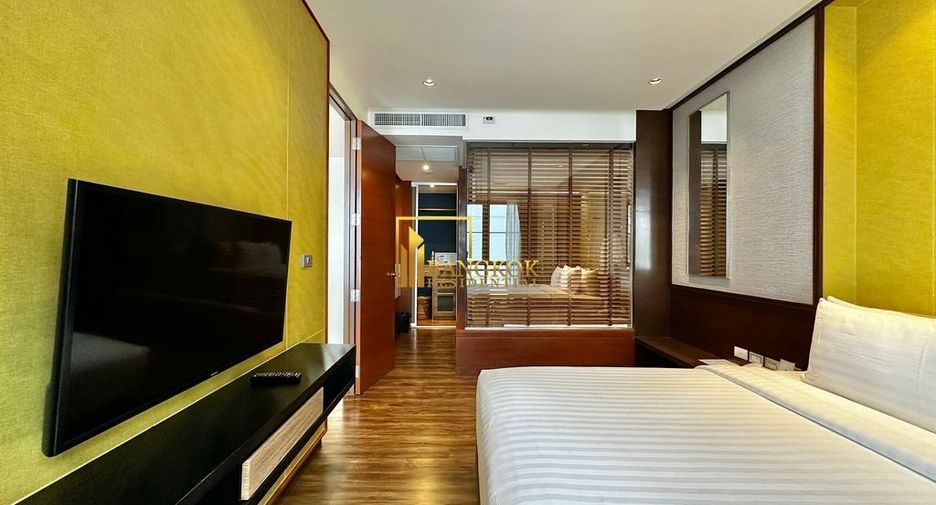 Apartamento con servicios en alquiler de 2 habitaciones en Huai Khwang, Bangkok