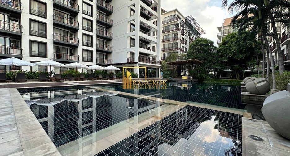 Apartamento con servicios en alquiler de 2 habitaciones en Huai Khwang, Bangkok