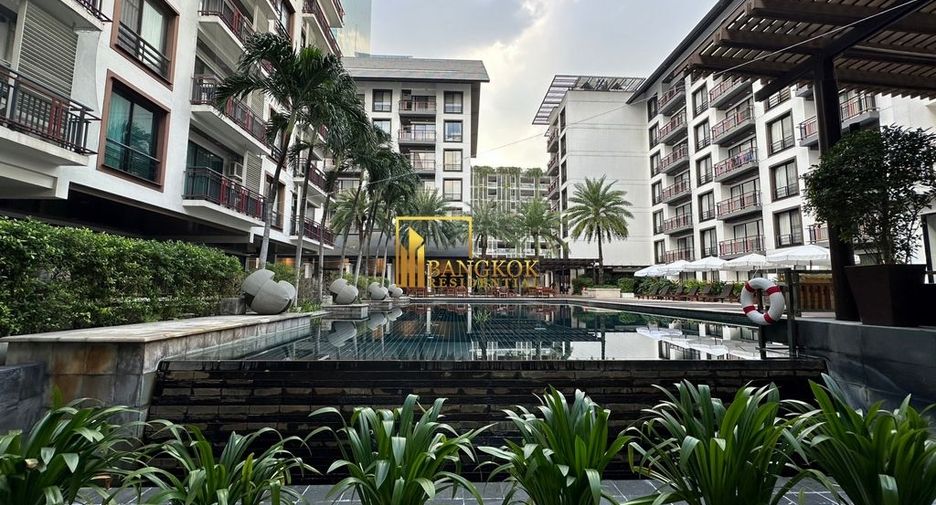Apartamento con servicios en alquiler de 2 habitaciones en Huai Khwang, Bangkok