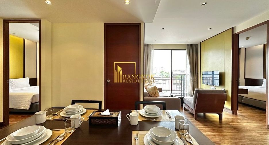 Apartamento con servicios en alquiler de 2 habitaciones en Huai Khwang, Bangkok