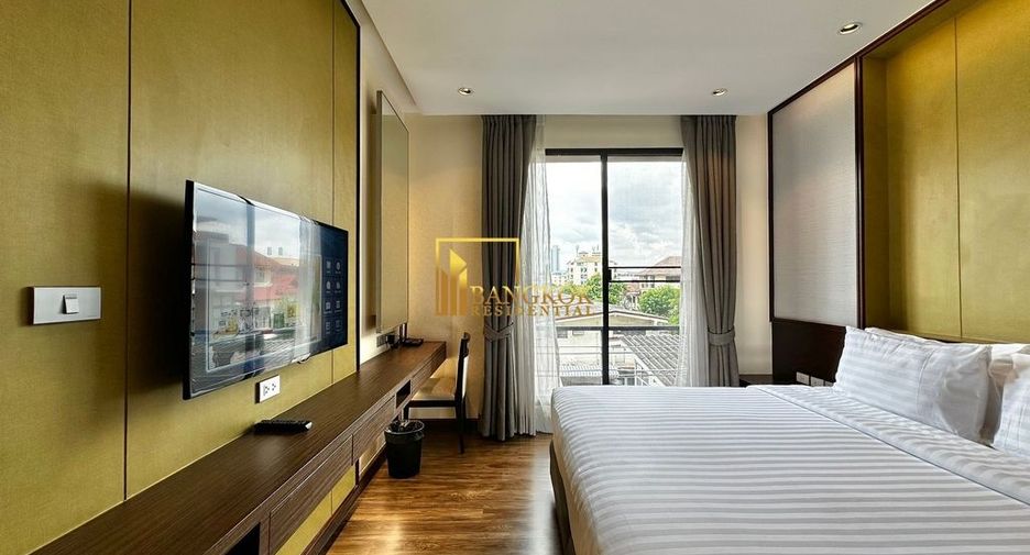Apartamento con servicios en alquiler de 2 habitaciones en Huai Khwang, Bangkok