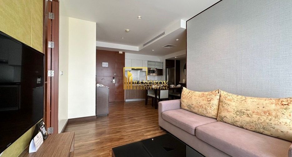 Apartamento con servicios en alquiler de 2 habitaciones en Huai Khwang, Bangkok