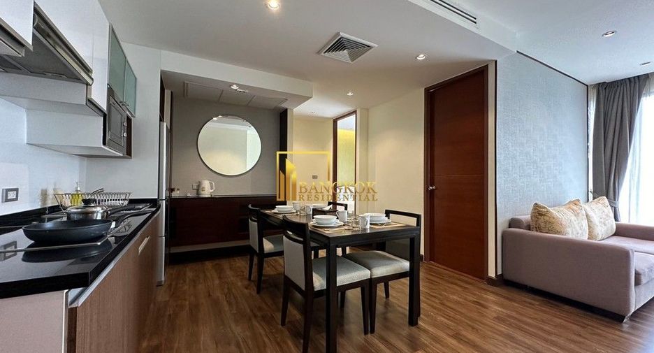 Apartamento con servicios en alquiler de 2 habitaciones en Huai Khwang, Bangkok