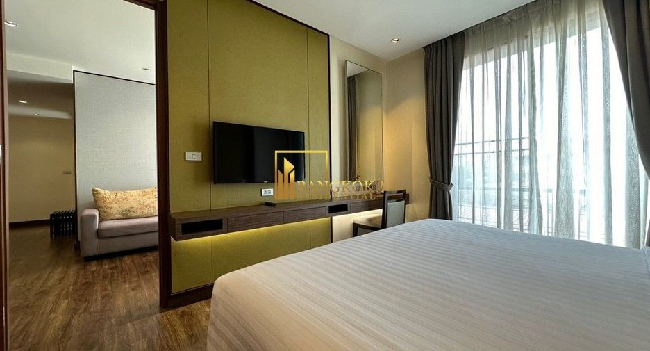 Apartamento con servicios en alquiler de 2 habitaciones en Huai Khwang, Bangkok