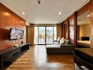 Apartamento con servicios en alquiler de 2 habitaciones en Huai Khwang, Bangkok