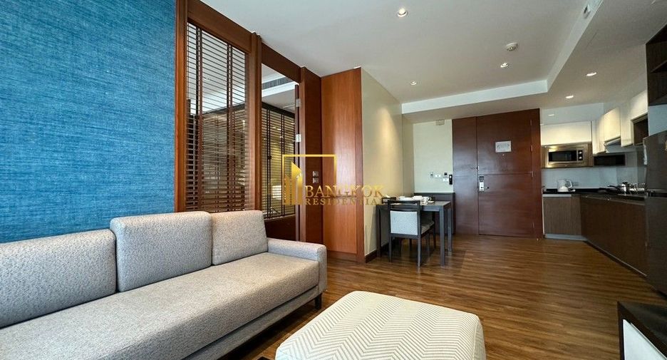 Apartamento con servicios en alquiler de 2 habitaciones en Huai Khwang, Bangkok