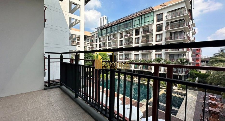 Apartamento con servicios en alquiler de 2 habitaciones en Huai Khwang, Bangkok