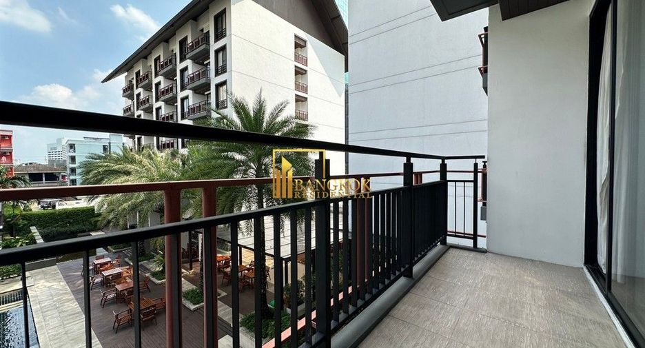 Apartamento con servicios en alquiler de 2 habitaciones en Huai Khwang, Bangkok