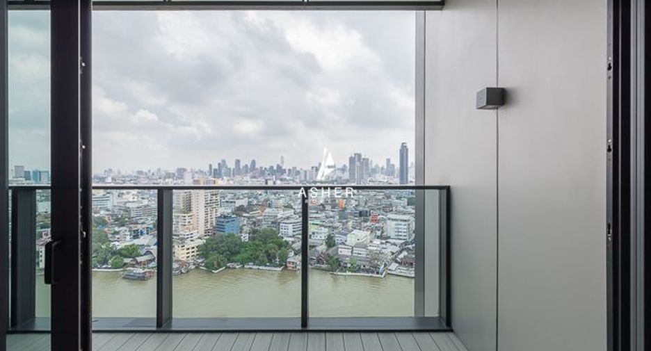 For rent 2 bed condo in Khlong San, Bangkok