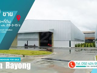 For sale 9 bed warehouse in Nikhom Phatthana, Rayong