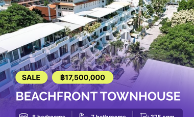For sale 8 bed townhouse in Hua Hin, Prachuap Khiri Khan