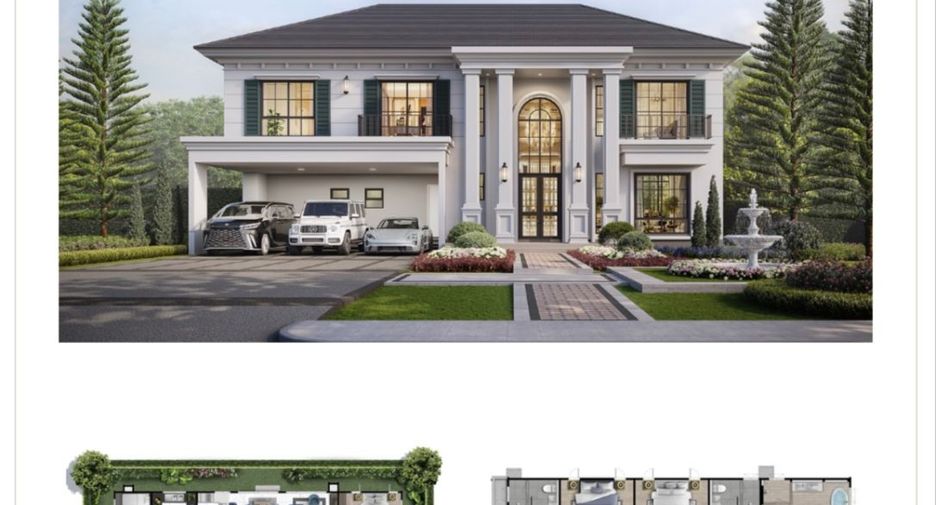 For sale 5 bedrooms house in Bang Phli, Samut Prakan