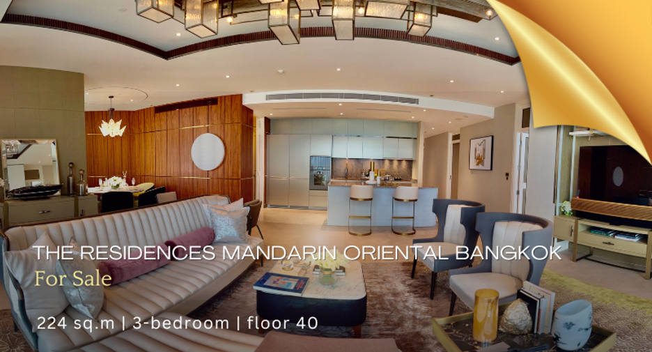 For sale 3 bed condo in Khlong San, Bangkok