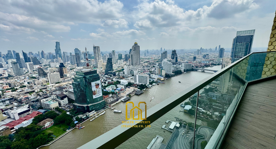 For sale 3 bed condo in Khlong San, Bangkok