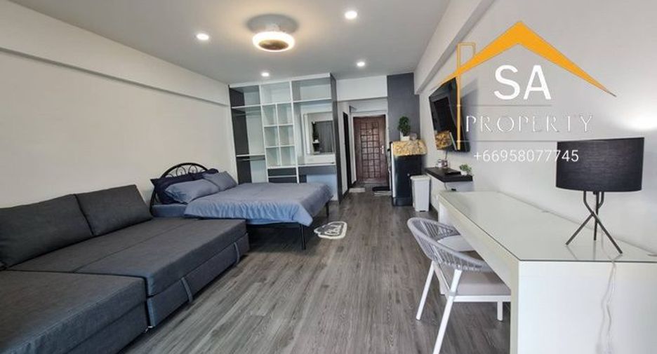 For rent studio condo in Bang Lamung, Chonburi